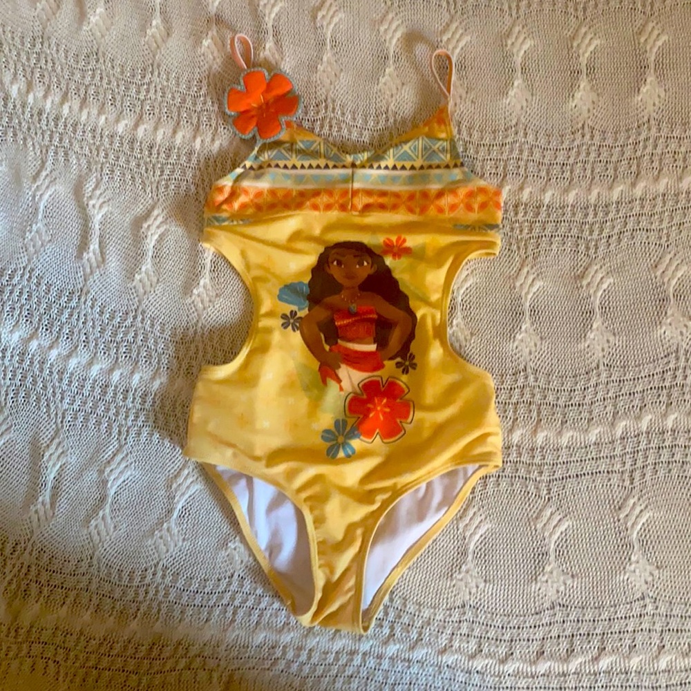 Moana girls one piece swimsuit